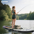 Inflatable Stand-Up Paddle Boards – Available 32"/33"/34" Widths Inflatable Paddle Board with SUP Accessories, Camera Mount, Basic All-Around SUP Board for All Skill Levels, Up to 450lbs