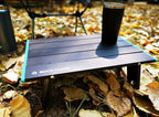 ROCK CLOUD Ultralight Folding Beach Table Adjust Height Aluminum Portable Mini Camping Table