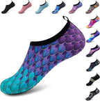 Deevike Water Shoes for Women Men Barefoot Quick-Dry Aqua Socks Slip-on for Beach Swim Surf Yoga Exercise