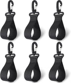 Upgraded Kayak Paddle Holder, Board Accessories, Inflatable Boat Storage, Set of 6 Clip Holders