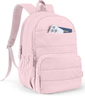 Travel Backpack for Women, 15.6 Inch Laptop Backpack, Quilted College Bookbag, Cute Work Backpacks, Water Resistant