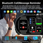 Smart Watch for Men Women Fitness: Make Answer Call Digital Mens Watches Waterproof Running Pedometer Smartwatch for Android Phone iPhone Samsung Compatible Sleep SpO2 Heart Rate Monitor Step Tracker