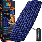 Ultralight Sleeping Mat - Inflatable & Compact Camping Air Mattress for Backpacking, Hiking