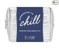 Pinch Provisions Winter Wellness Kit, 8 Skin Care Accessories & Essentials, Self-Care & Spa Gift with Reusable Eye Gels, Silicone Lip Scrubber, Metal Gua Sha, Moisturizing Socks & More