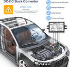 (3Pac) DC-DC 24V to 12V 5A 60W Buck Converter Power Regulator, Buck Converter, for Golf Carts, Cars, Trucks, LED Vehicle Display Vehicles