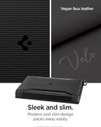 Spigen Life for Passport Card Cover Holder with RFID Blocking Technology Wallet Travel Documents Organizer Protector Accessories, SIM Card Pin Included