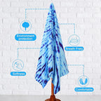 2 Packs Oversized Beach Towels Set 36 x 72 in Boho Extra Large Soft Big XL Clearance Swim Pool Towel Bulk for Adults Women Men Essentials Cruise Accessories Must Haves Vacation Stuff Necessities