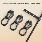 Cable Matters 3-Pack USB Extension Cable - 6ft, Male to Female USB Extender Cable, USB2.0 Extension Cord, 480Mbps, Black