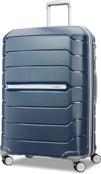 Samsonite Freeform 28-Inch Large Luggage with Dual 360° Spinner Wheels - Checked Suitcase - TSA Lock, Airline-Approved - Lightweight Durable Polypropylene Expandable Hardshell - Navy