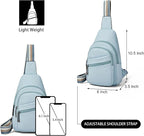 Sling Bag Crossbody Bags for Women Small Cross Body Bag Fanny Packs Chest Sling Purse for Daily Travel Leisure Sport