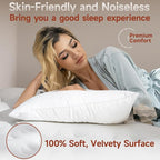 King Size Air Mattress with Built-in Pump, 18in Raised Heavy Duty Inflatable Bed, 1000lbs Maxs, Fast Inflatable Blow up Mattress with Carry Bag, Air Bed for Camping Sleepover Guest Room