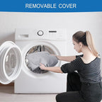 Memory Foam Camping Mattress Pad 3 Inch Thick, Portable Sleeping Pad with Waterproof Cover, Portable Roll Up Cot Mattress Pad Floor Mat for Travel Truck Bed Tent, 72"×24"×3", Light Gray