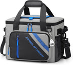 Maelstrom Cooler Bag, 30 Cans Beach Cooler, Large Leakproof Insulated Soft Cooler with Bottle Opener, Ice Chest, Portable Collapsible Cooler for Travel, Camping, Shopping