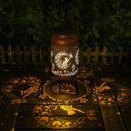 Halloween Decorations Outdoor Gifts for Women Men Mom, Cat Solar Lights Outdoor Waterproof, Mothers Day Gifts Decoration Outside for Outdoor, Yard, Lawn, Balcony Garden Decor Solar Lantern