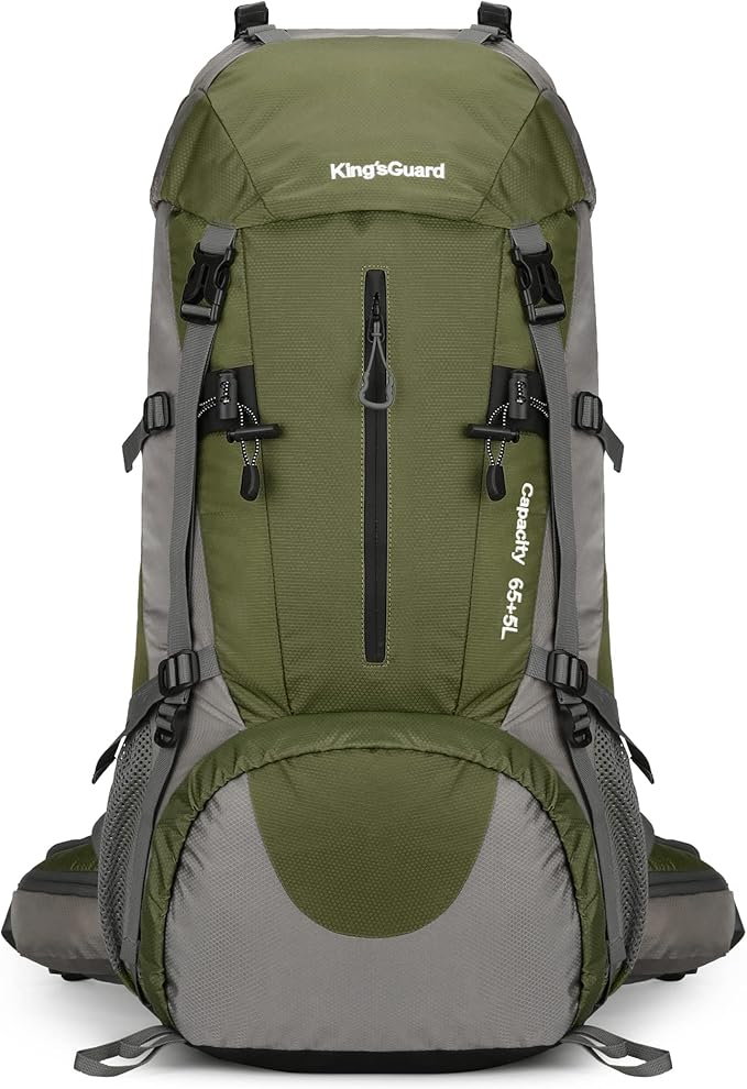 70L Camping Hiking Backpack with Rain Cover Waterproof Backpacking Backpack for Hiking Treeking Climbing Outdoor