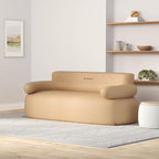 KingCamp Double Inflatable Couch for Camping, Portable Foldable Eco-Friendly Reach-Certified PVC Liner Air Lounger 2-Person Blow Up Sofa with Foot Pump, Pegs, Repair Kit & Removable Cover