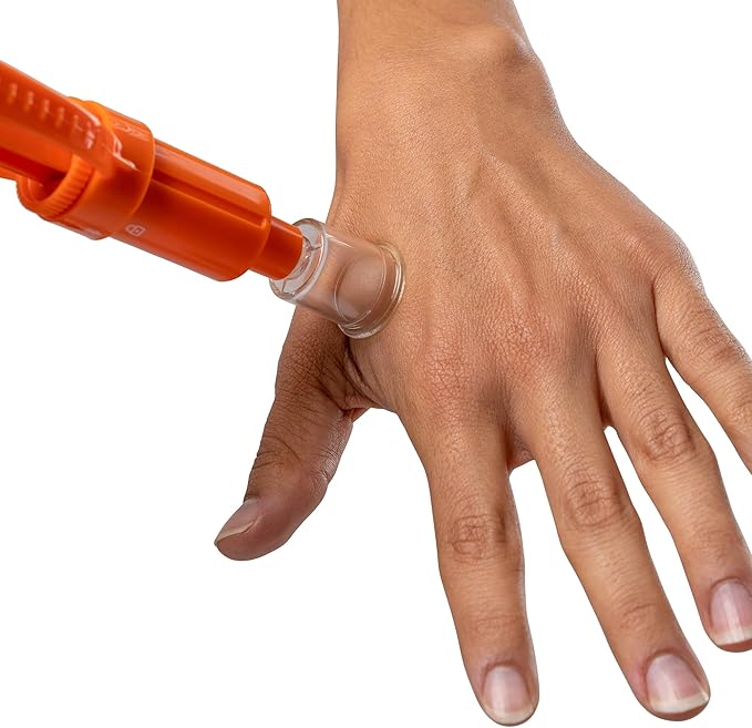 Archer MedTech Ven‑Ex Snake Bite & Bee Sting Kit – Portable Venom Extractor Pump with 2 Suction Cups, Tourniquet & Bonus Key‑chain CPR Face Shield – Compact First Aid for Hiking, Camping & Backpacking