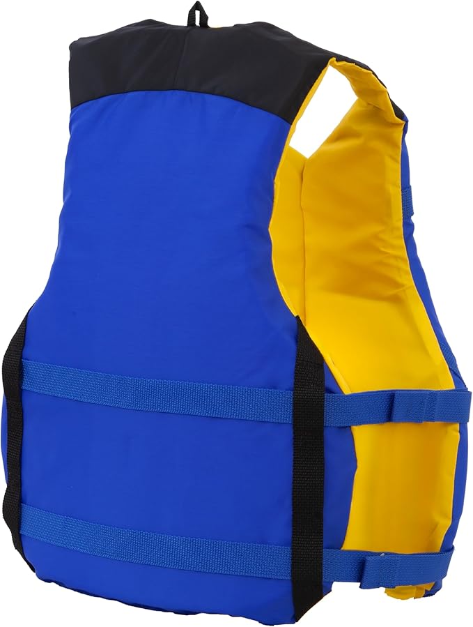 Stohlquist FIT Adult Life Jacket, US Coast Guard Approved Type III Life Vest, PFD for Men and Women, Easily Adjustable, Lightweight and High Buoyancy - Universal Fit (30-52" Chest)
