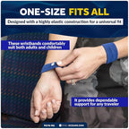 Five Oceans Motion Sickness Bands - Sea Sickness Acupressure Wristbands for Natural Relief of Nausea, Dizziness, Vomiting, and Motion Sickness - 2 Pair (4 Wristbands) - FO78-M2