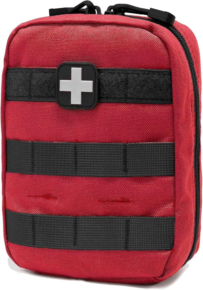 Carlebben EMT Pouch MOLLE Ifak Pouch Tactical MOLLE Medical First Aid Kit Utility Pouch