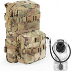 Tactical Small MOLLE Hydration Pack Outdoor Water Bladder Carrier Pack for Vest Backpack