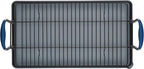 Anolon Advanced Home Hard Anodized Nonstick Double Burner/Flat Grill/Griddle Rack, 10 Inch x 18 Inch, Indigo