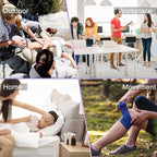 276PCS Small Travel First Aid Kit Supplies for Business, First Aid Emergency Set Backpacking Essentials Items Trauma Survival Kits for Outdoor Adventure, Pink AMORNING