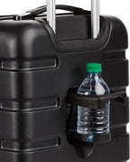 SwissGear 7366 Signature Hardside Expandable Luggage with Spinner Wheels, TSA Lock, Cup-Holder, Black, 3-Piece Set (19/23/27)