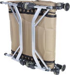 Bushtec Camping Cot & Lounger – Adjustable Outdoor Bed with Spacious Padded Comfort, Easy to Fold, UV/Fire Resistant, 83"in x 31"in