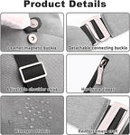 Anti Theft Travel Bag, One Shoulder Large Capacity Cross-body Bag Chest Fashion Lightweight Sling Bags for Travel Sports