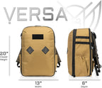 Xtreme Sight Line ~Versa Backpack ~ Removable Faraday Sleeve fits up to a 16" Laptop ~ Heavy-Duty, Lightweight, Foam Padded & Multiple Large Compartments ~ 1000D Nylon/Spacer Mesh ~ Woodland Camo