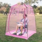 All Weather Proof Pod Sports Pod,540°View Weather Tent,1-4 Person Instant Tent with Sealed Floor,Outdoor Screen House with Carrying Bag,Screen Room for Sport Event,Camping,Fishing