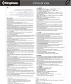 KingCamp Oversized Camping Folding Chair with Lumbar Support, Heavy Duty Ergonomic Padded Arm Chair with Cooler Bag, Cup Holder, Portable for Outdoor