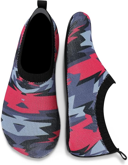 ANLUKE Womens Mens Water Shoes Barefoot Quick-Dry Aqua Socks for Beach Swim Surf Water Sport