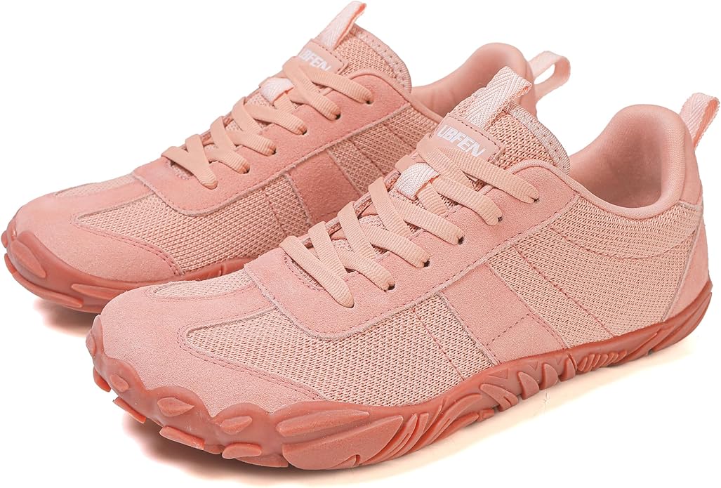 UBFEN Sneakers Barefoot Shoes for Womens Mens Minimalist Trail Running Hiking Comfortable Walking