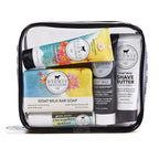 Dionis Goat Milk Skincare Water Flowers & Sea Salt 6 Piece Travel Kit - TSA Approved - in Reusable Bag (pack of 1)