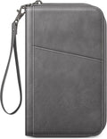 Fintie Family Passport Holder Wallet, RFID Blocking Travel Document Organizer Clutch Bag Credit Cards Case Cover for Women Men