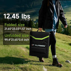 ALLPOWERS SP033 200W Portable Solar Panel Foldable, 23% High Efficiency Solar Charger with MC4 Connectors for Power Station, RV, Camping, Home Use, Compact Folding Solar Panel（SP033-200W