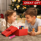 10-Pack Professional Outdoor Mini Flashlights Set, Super Bright 100 Lumen LED Flashlights, Small Flashlights Pack with 30-Piece AAA Dry Batteries Included