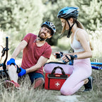 Kitgo First Aid Kits for Car, Trauma Kit with 218 Pcs Medical Supplies, Medical Kit for Car, Home, Camping, Hiking, Adventure