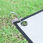 9 Inch Tent Stake Yard Inflatable Stakes Metal Tent Pegs Heavy Duty Ground Stake Fence Hooks Camping Spikes for Canopies, Tarp and Outdoor Christmas Decorations (60)