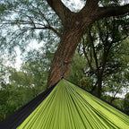 Camping Hammock, Super Lightweight Portable Parachute Hammock with Two Tree Straps Single or Double Nylon Travel Tree Hammocks for Camping Backpacking Hiking