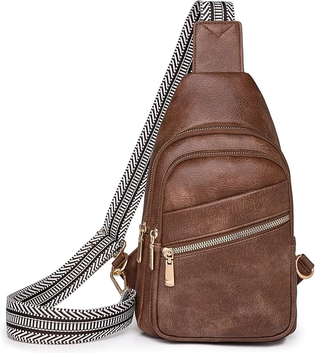 Cross Body Bags for Woman Men Sling Bag Chest Bag with Adjustable Strap Crossbody Handbags Women's Crossbody Bags