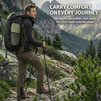 COMELY Folding Stool Backpacking Chair Portable: 700g Lightweight Pocket Chair for Adults, 3-Second Setup & 5-Second Storage, 600D Oxford Breathable & Comfortable, Compact On-Trail Rest for Hikers.
