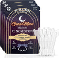 (3 Month Supply) Premium Large Nose Strips – Invisible, Extra Strength Clear Nasal Strips – Stop Snoring, Breathe Better, Fall Asleep, Running, Gym, Pollen Allergies – for Sensitive Skin (90ct) XL