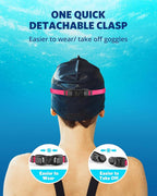 Aegend Swim Goggles, Swimming Goggles No Leaking Full Protection Adult Men Women Youth