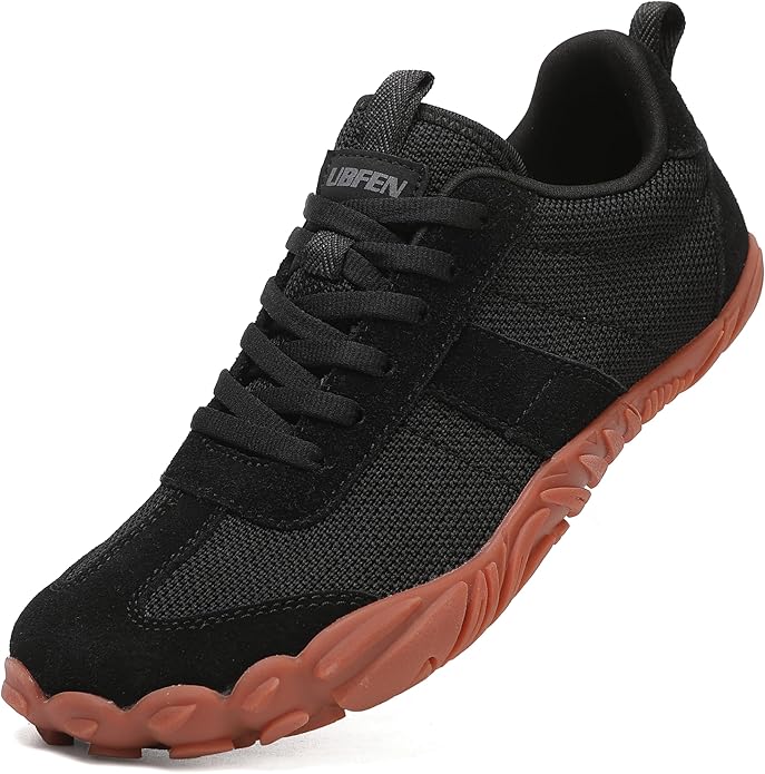 UBFEN Sneakers Barefoot Shoes for Womens Mens Minimalist Trail Running Hiking Comfortable Walking