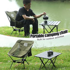 Ultralight Backpacking Chair,2.2lb Compact Folding Camping Chair,Supports 300lbs,Portable Travel & Hiking Chair,Lightweight Design,Perfect for Hiking Gear, Picnics and Traveling, (Green)