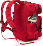 QT&QY 25L/45L Military Tactical Backpack For Men Molle Daypack 3 Day Bug Out Bag Hiking Rucksack With Bottle Holder