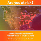 65mg Potassium Iodide Tablets (40 Pack) - Protects Your Thyroid from Nuclear Radiation Exposure